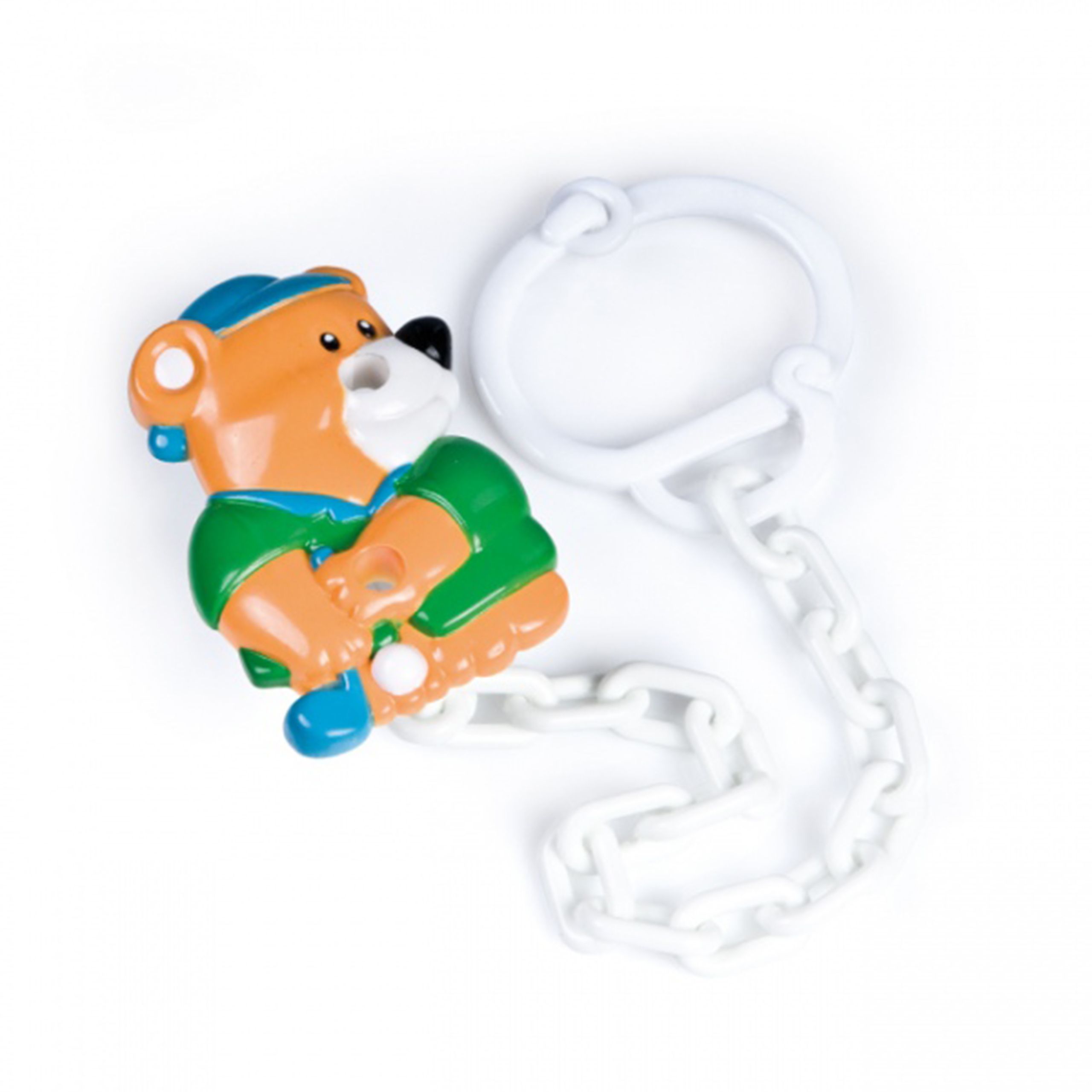 Łańcuszek do smoczka 3D- zwierzątka